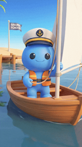 Boat Sailing GIF by Milly