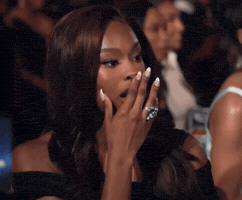 Shocked Coco Jones GIF