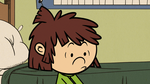Giphy - Blinking The Loud House GIF by Nickelodeon