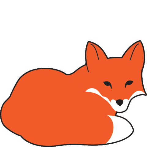 Little Metal Foxes Sticker