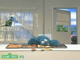 Cookie Monster Eating GIF - Find & Share on GIPHY