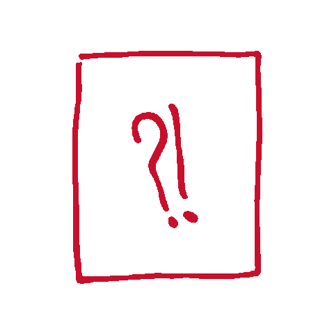 Wait What Exclaim Sticker