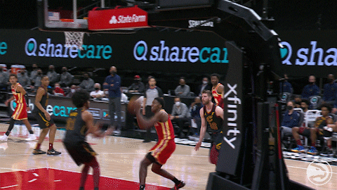 Too Easy Dunk GIF by Atlanta Hawks - Find & Share on GIPHY