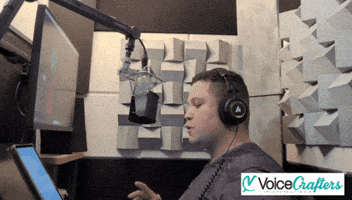 Voice Over Mic GIF by Voice Crafters