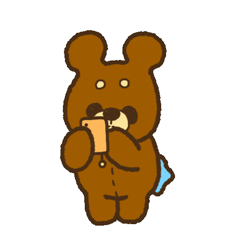 Let Me Think Bear Sticker