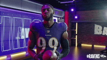 Football Tossing GIF by Baltimore Ravens