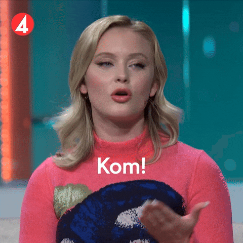 Come On GIF by TV4