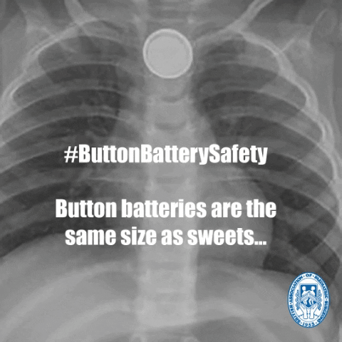 Buttonbatteries GIF by British Association of Paediatric Surgeons