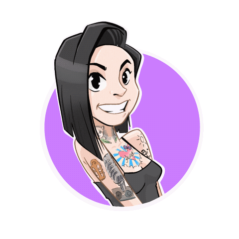 Carolinda Sticker by smag