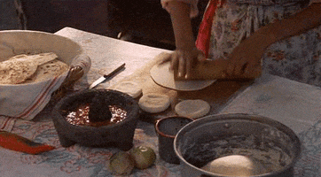 mexican food cooking GIF
