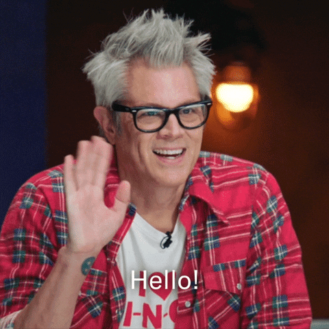 Johnny Knoxville Hello GIF by ABC Network