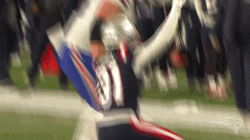 Lets Go Fist Bump GIF by New England Patriots