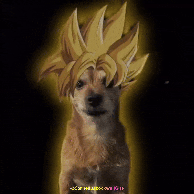 Super Saiyan Aura GIF