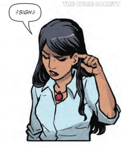 eepuniverse comic frustrated sigh confident GIF