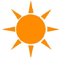 Orange Sonne Sticker by ILS - Deutschlands größte Fernschule