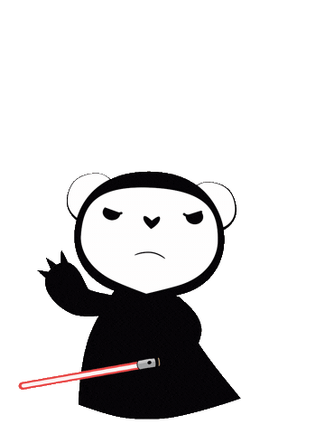 Star Wars Bear Sticker by DeddyBears