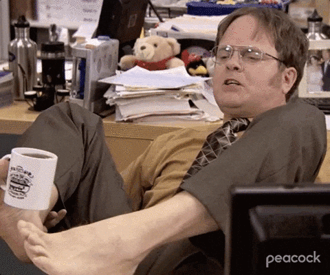 Coffee-dwight GIFs - Get the best GIF on GIPHY