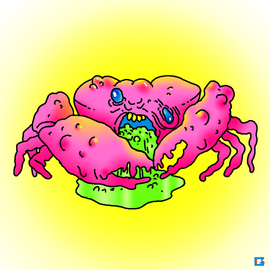 toxic crabs GIF by gifnews