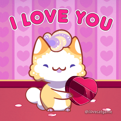 I Love You Heart GIF by Mino Games