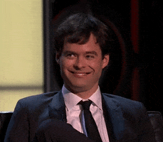 shocked bill hader GIF