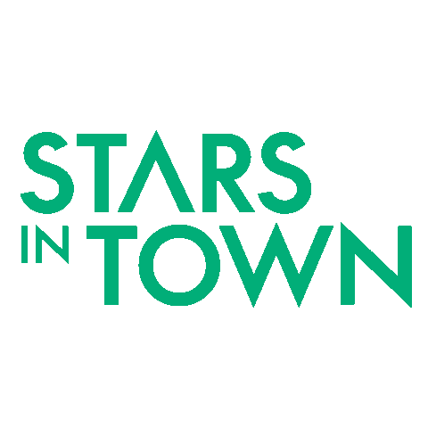 Stars in Town Sticker