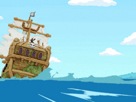 Boat Pirate GIF by Adult Swim