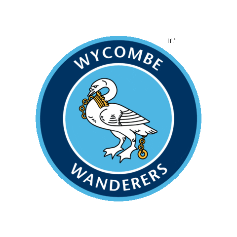 High Wycombe Football Sticker by Wycombe Wanderers