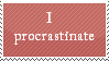 procrastination