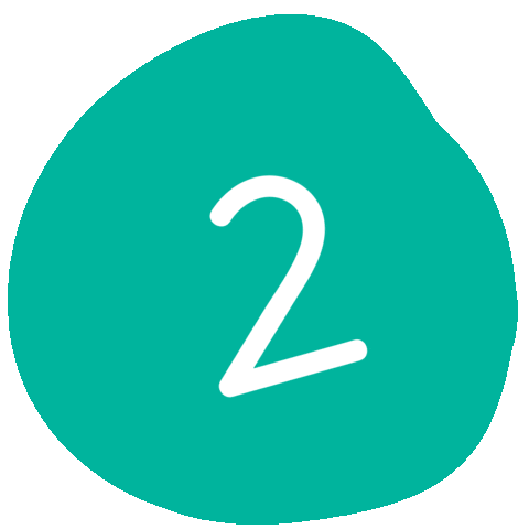 Circle Number Sticker by Peexeo