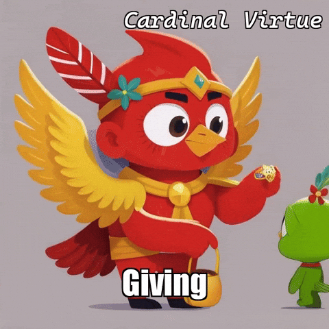 Peace Gift GIF by The Cardinal Virtue