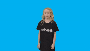 Happy Girl GIF by UNICEF Nederland