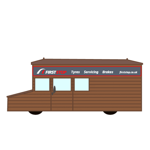 FirstStopUK Sticker