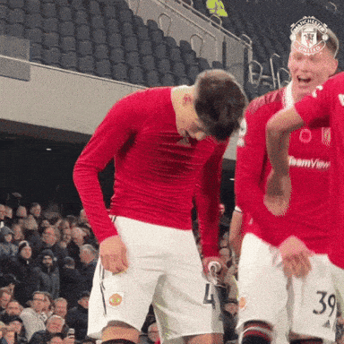 Giphy - Celebrate Come On GIF by Manchester United