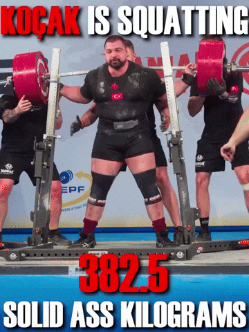 Competition Squatting GIF
