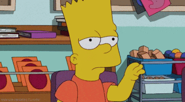 The Simpsons Bart GIF by MOODMAN