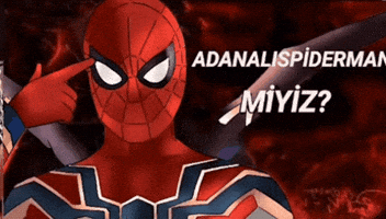 Spiderman Evrim GIF