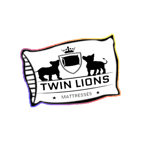 Lion Sticker by Twin Lions Mattresses