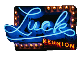 Flashing Willie Nelson Sticker by Luck Reunion