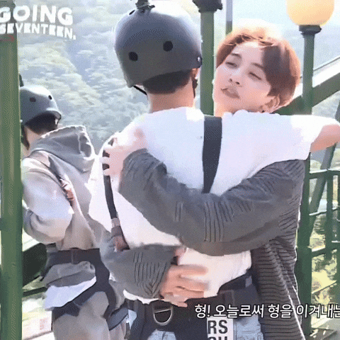 Lee Seokmin Hug GIF
