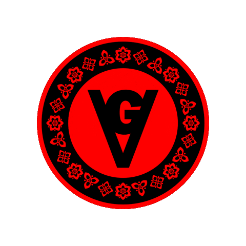 Red Sticker by Davinci B