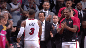 Miami Heat Hug GIF by NBA