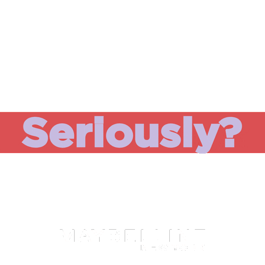 New York Seriously Sticker by Maybelline