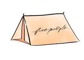 Tent Sticker by Free People