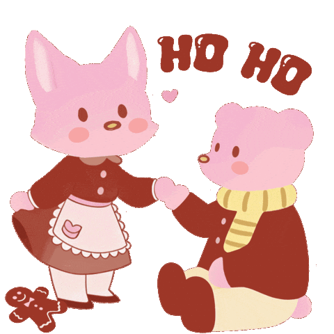 Christmas Snow Sticker by Fox Fairies Malaysia