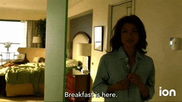 Room Service Breakfast GIF by ION