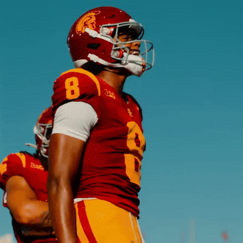 University Of Southern California Football GIF by USC Trojans