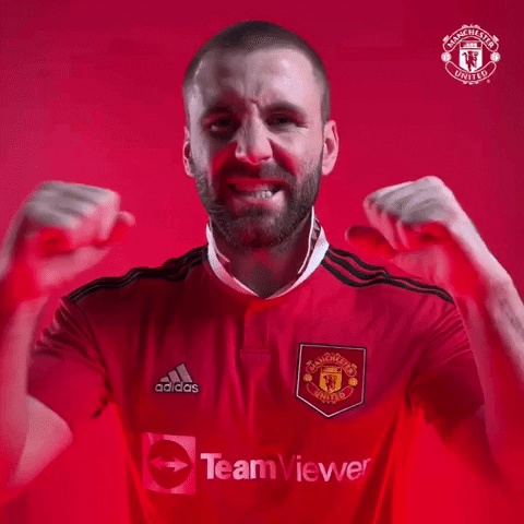 Excited Come On GIF by Manchester United