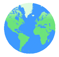 World Earth Sticker by Ror Wilson