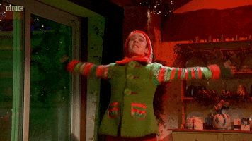 Christmas Jumper Falling GIF by Mischief