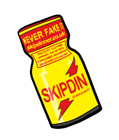 Skipdin Sticker